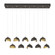 Brooklyn LED Pendant in Oil Rubbed Bronze (39|131205-SKT-STND-14-86-GG0711)