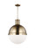 Hanks One Light Pendant in Satin Brass (454|6677101-848)