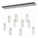 Exos Glass Exos Glass 10-Light Pendant in Vintage Platinum (39|131204-SKT-STND-82-ZM0065)