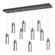 Exos Glass Exos Glass 10-Light Pendant in Natural Iron (39|131204-SKT-STND-20-ZM0065)