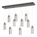 Exos Glass Exos Glass 10-Light Pendant in Bronze (39|131204-SKT-STND-05-ZM0065)