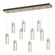 Exos Glass Exos Glass 10-Light Pendant in Ink (39|131204-SKT-LONG-89-ZM0065)