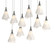 Mobius Mobius 10-Light Pendant in Natural Iron (39|131202-SKT-LONG-20-SH1987)