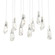 Luma Luma 10-Light Large Crystal Pendant in Dark Smoke (39|131201-SKT-LONG-07-CR)