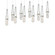 Link LED Pendant in Vintage Platinum (39|131200-SKT-LONG-82-YG0434)
