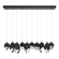 Chrysalis Chrysalis 10-Light Mixed Crystal Pendant in Black (39|131145-SKT-STND-10-BP0756)