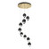 Chrysalis Chrysalis 9-Light Small Crystal Pendant in Modern Brass (39|131140-SKT-STND-86-BP0754)