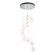 Chrysalis Chrysalis 9-Light Small Crystal Pendant in Vintage Platinum (39|131140-SKT-STND-82-WP0754)