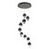Chrysalis Chrysalis 9-Light Small Crystal Pendant in Natural Iron (39|131140-SKT-STND-20-BP0754)