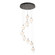 Chrysalis Chrysalis 9-Light Small Crystal Pendant in Oil Rubbed Bronze (39|131140-SKT-STND-14-WP0754)