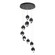 Chrysalis LED Pendant in Black (39|131140-SKT-STND-10-BP0754)