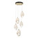 Chrysalis Chrysalis 5-Light Large Crystal Pendant in Modern Brass (39|131138-SKT-STND-86-WP0755)