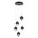 Chrysalis Chrysalis 5-Light Small Crystal Pendant in Ink (39|131137-SKT-STND-89-BP0754)