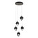 Chrysalis Chrysalis 5-Light Small Crystal Pendant in Natural Iron (39|131137-SKT-STND-20-BP0754)
