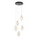 Chrysalis Chrysalis 5-Light Small Crystal Pendant in Dark Smoke (39|131137-SKT-STND-07-WP0754)