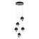 Chrysalis Chrysalis 5-Light Small Crystal Pendant in Bronze (39|131137-SKT-STND-05-BP0754)