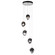 Chrysalis Chrysalis 5-Light Small Crystal Pendant in White (39|131137-SKT-LONG-02-BP0754)