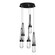 Link Link 5-Light Clear Glass Pendant in Oil Rubbed Bronze (39|131127-SKT-LONG-14-ZM0434)