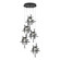 Tura Tura 5-Light Seeded Glass Pendant in Ink (39|131126-SKT-STND-89-II0728)