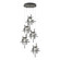 Tura Tura 5-Light Seeded Glass Pendant in Natural Iron (39|131126-SKT-STND-20-II0728)