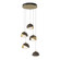 Brooklyn Brooklyn 5-Light Double Shade Pendant in Modern Brass (39|131125-SKT-STND-86-05-GG0711)