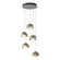 Brooklyn Brooklyn 5-Light Double Shade Pendant in Sterling (39|131125-SKT-STND-85-84-GG0711)