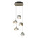 Brooklyn Brooklyn 5-Light Double Shade Pendant in Soft Gold (39|131125-SKT-STND-84-85-GG0711)