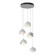 Brooklyn Brooklyn 5-Light Double Shade Pendant in Vintage Platinum (39|131125-SKT-STND-82-02-GG0711)