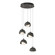 Brooklyn Brooklyn 5-Light Double Shade Pendant in Dark Smoke (39|131125-SKT-STND-07-20-GG0711)