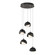 Brooklyn Brooklyn 5-Light Double Shade Pendant in Dark Smoke (39|131125-SKT-STND-07-10-GG0711)