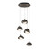 Brooklyn Brooklyn 5-Light Double Shade Pendant in Bronze (39|131125-SKT-STND-05-14-GG0711)