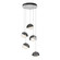 Brooklyn Brooklyn 5-Light Double Shade Pendant in White (39|131125-SKT-STND-02-89-GG0711)