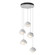 Brooklyn Brooklyn 5-Light Double Shade Pendant in White (39|131125-SKT-STND-02-02-GG0711)