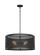 Gereon Four Light Pendant in Black (454|6528504-12)