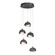 Brooklyn Brooklyn 5-Light Double Shade Pendant in Sterling (39|131125-SKT-LONG-85-10-GG0711)