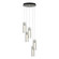 Exos Glass Exos Glass 5-Light Pendant in Sterling (39|131124-SKT-STND-85-ZM0065)