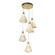 Mobius Mobius 5-Light Pendant in Modern Brass (39|131122-SKT-STND-86-SH1987)