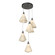 Mobius Mobius 5-Light Pendant in Natural Iron (39|131122-SKT-STND-20-SH1987)