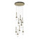Link Link 9-Light Clear Glass Pendant in Soft Gold (39|131108-SKT-STND-84-ZM0434)