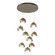 Brooklyn Brooklyn 9-Light Double Shade Pendant in Soft Gold (39|131105-SKT-STND-84-84-GG0711)