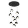 Brooklyn LED Pendant in Black (39|131105-SKT-STND-10-02-GG0711)