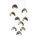 Brooklyn Brooklyn 9-Light Double Shade Pendant in Vintage Platinum (39|131105-SKT-LONG-82-05-GG0711)