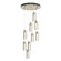 Exos Glass Exos Glass 9-Light Pendant in Soft Gold (39|131104-SKT-STND-84-ZM0065)