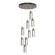 Exos Glass Exos Glass 9-Light Pendant in Bronze (39|131104-SKT-STND-05-ZM0065)