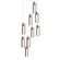 Exos Glass Exos Glass 9-Light Pendant in Bronze (39|131104-SKT-LONG-05-ZM0065)