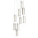 Exos Glass Exos Glass 9-Light Pendant in Bronze (39|131104-SKT-LONG-05-GG0065)