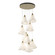 Mobius Mobius 9-Light Pendant in Modern Brass (39|131102-SKT-STND-86-SH1987)