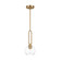 Codyn One Light Pendant in Satin Brass (454|6155701-848)