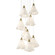 Mobius Mobius 9-Light Pendant in Modern Brass (39|131102-SKT-LONG-86-SH1987)