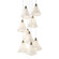 Mobius Mobius 9-Light Pendant in Soft Gold (39|131102-SKT-LONG-84-SH1987)